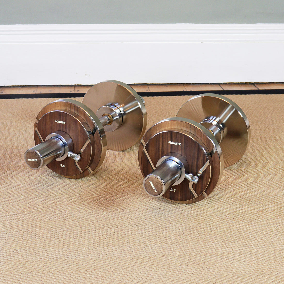 Walnut Weight Plate & Barbell Sets