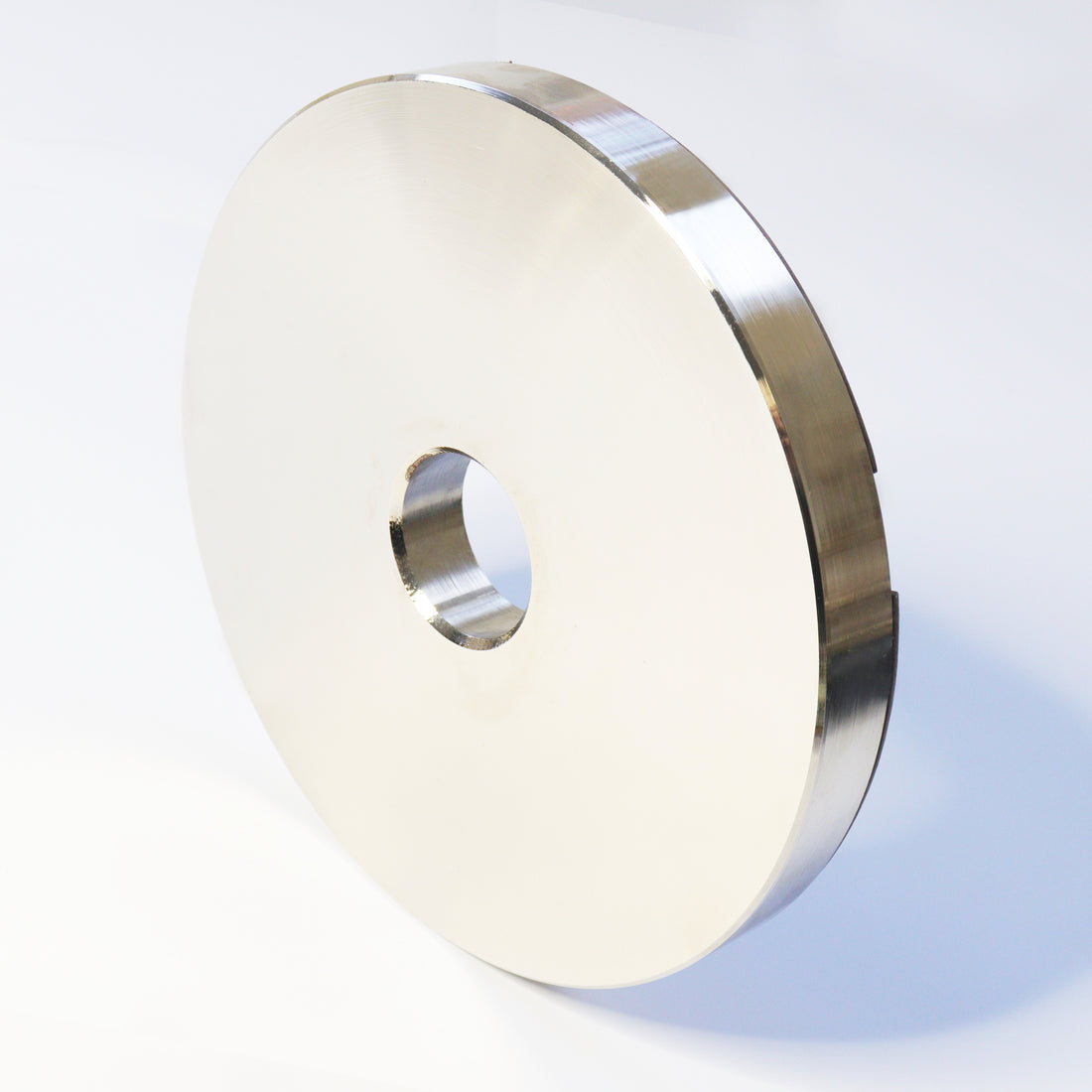 Mannix Sports 10kg Nickel Plated Walnut-Faced Weight Plates - Pair - Mannix Sports