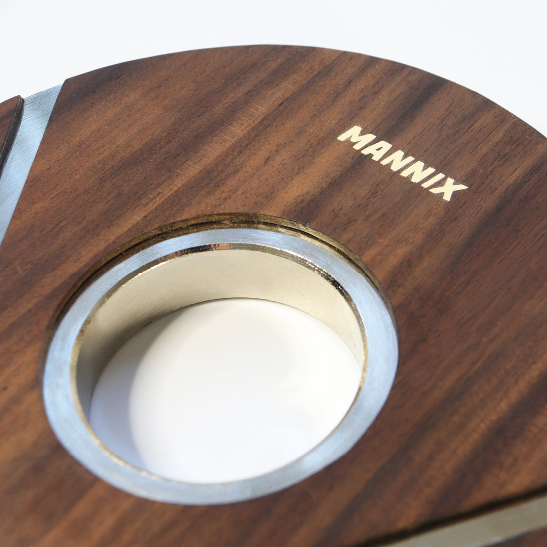 Mannix Sports 2.5kg Nickel Plated Walnut-Faced Weight Plates - Pair - Mannix Sports