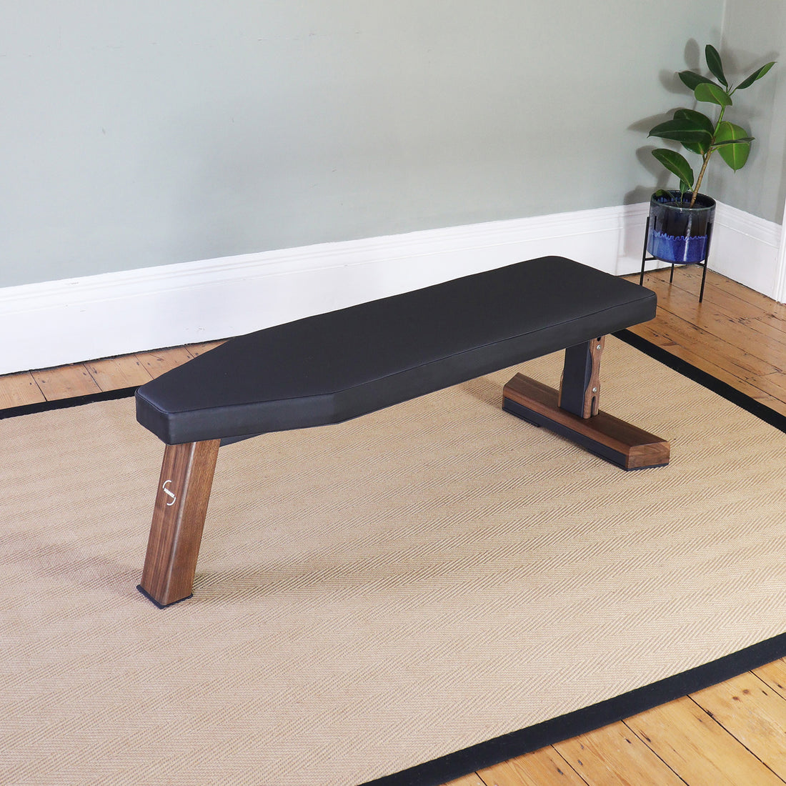 Mannix Sports Type 2 Flat Weight Bench - Walnut - Mannix Sports