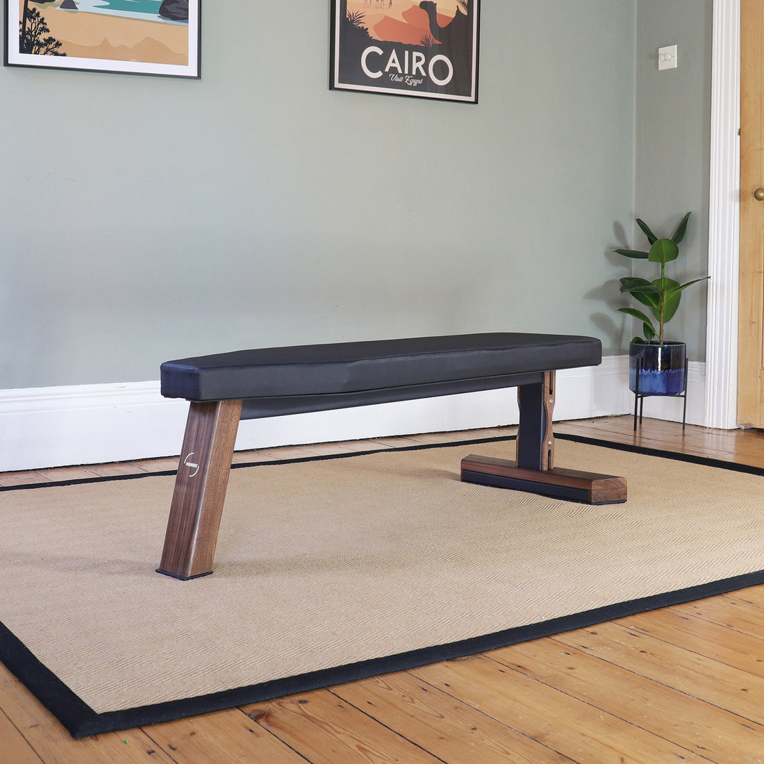 Mannix Sports Type 2 Flat Weight Bench - Walnut - Mannix Sports