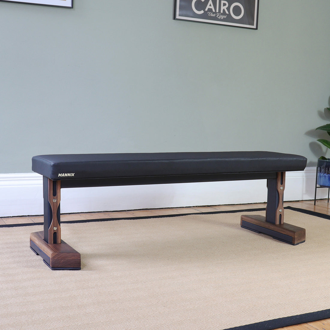 Mannix Sports Type 1 Flat Weight Bench - Walnut - Mannix Sports