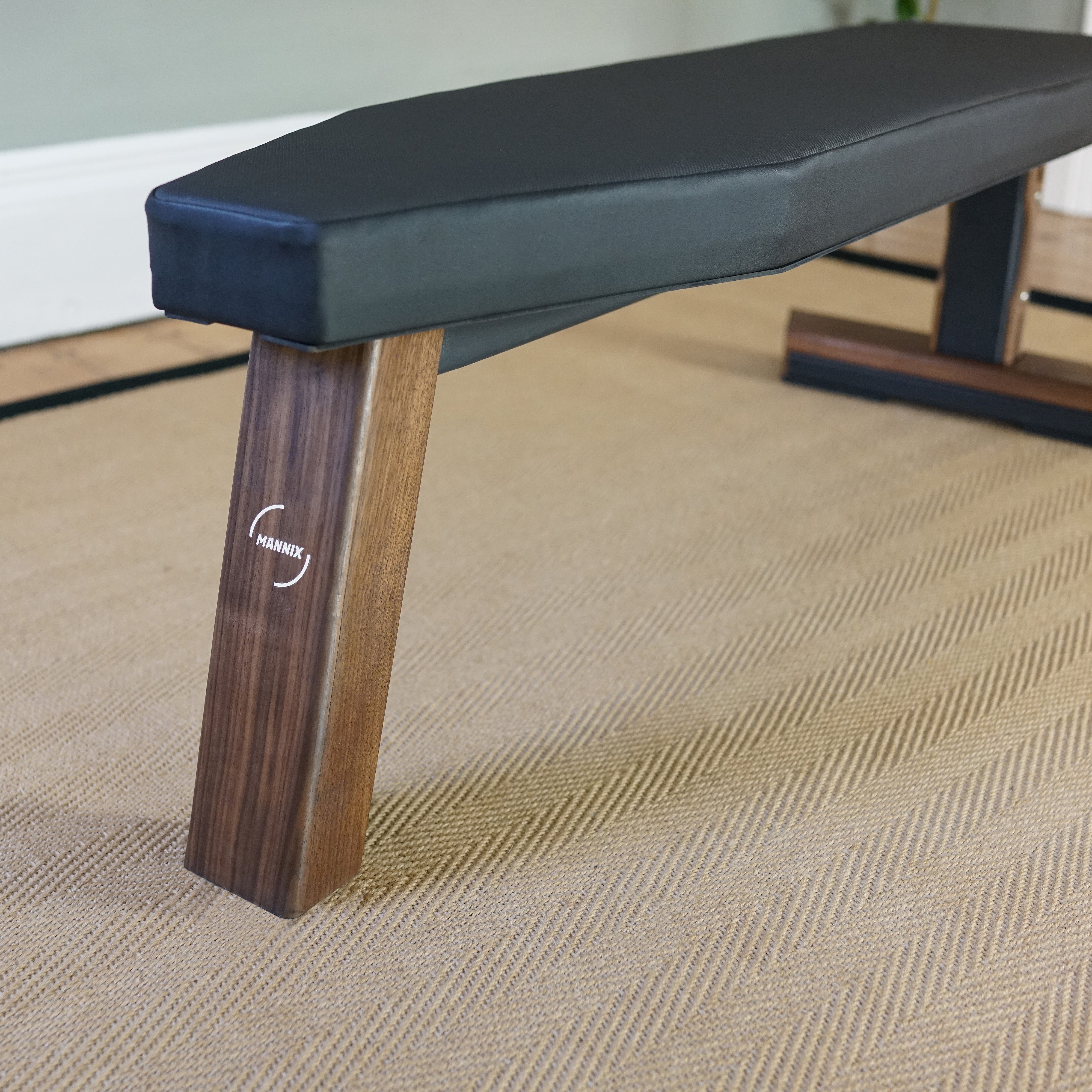 Mannix Sports Type 2 Flat Weight Bench Walnut